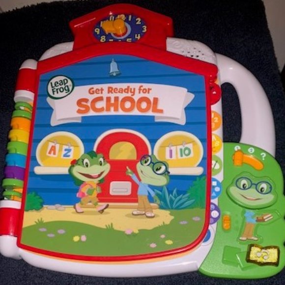 LeapFrog Tad's Get Ready for School Book Preschooler Electronic Touch Book - Picture 2 of 6